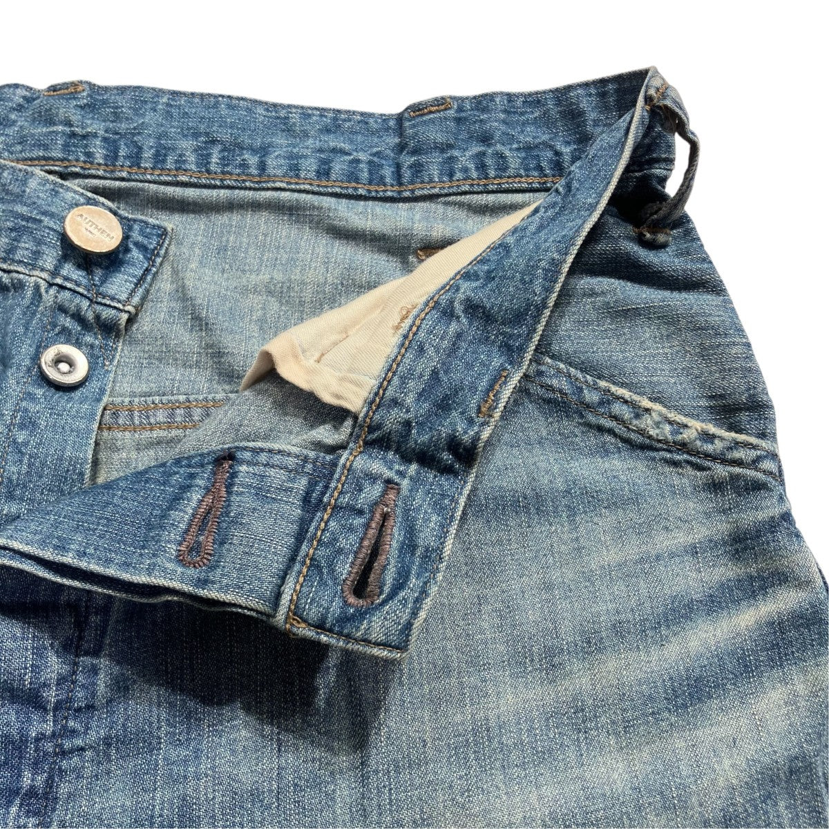 VINTAGE WIDE LEG LWデニムパンツAUT-077L