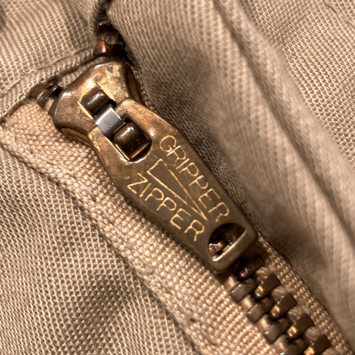 60S US ARMY GRIPPER ZIPPERジップ トラウザーズパンツ