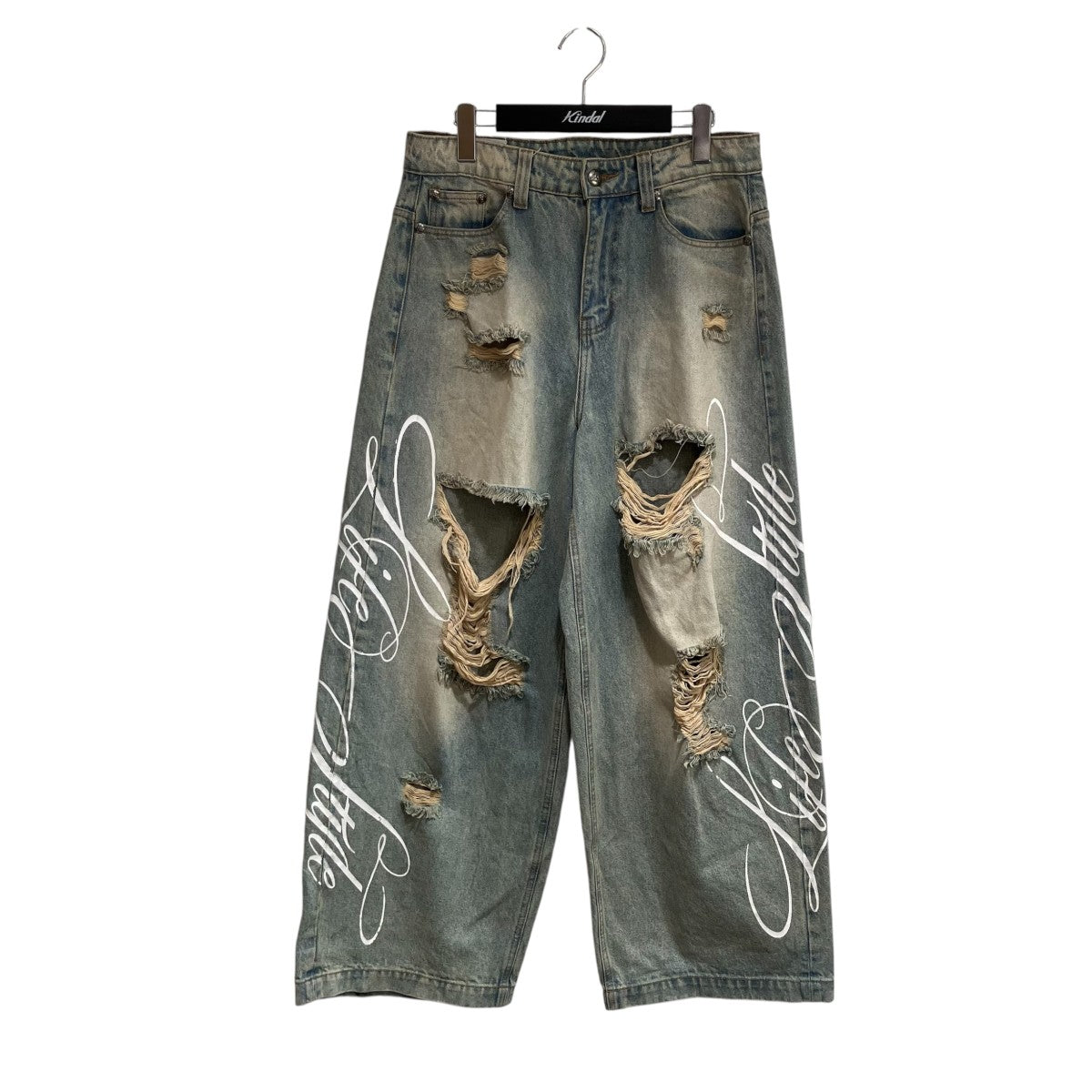 Lifestyle Vintage Waxed Baggy Jeansデニムパンツ