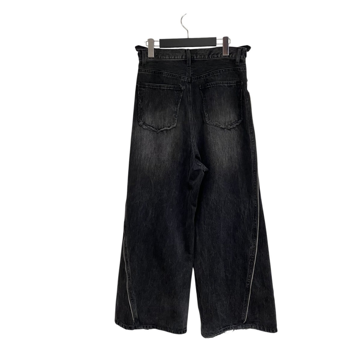 ZipDesign Buggy DenimPantsデニムパンツGRApt1162