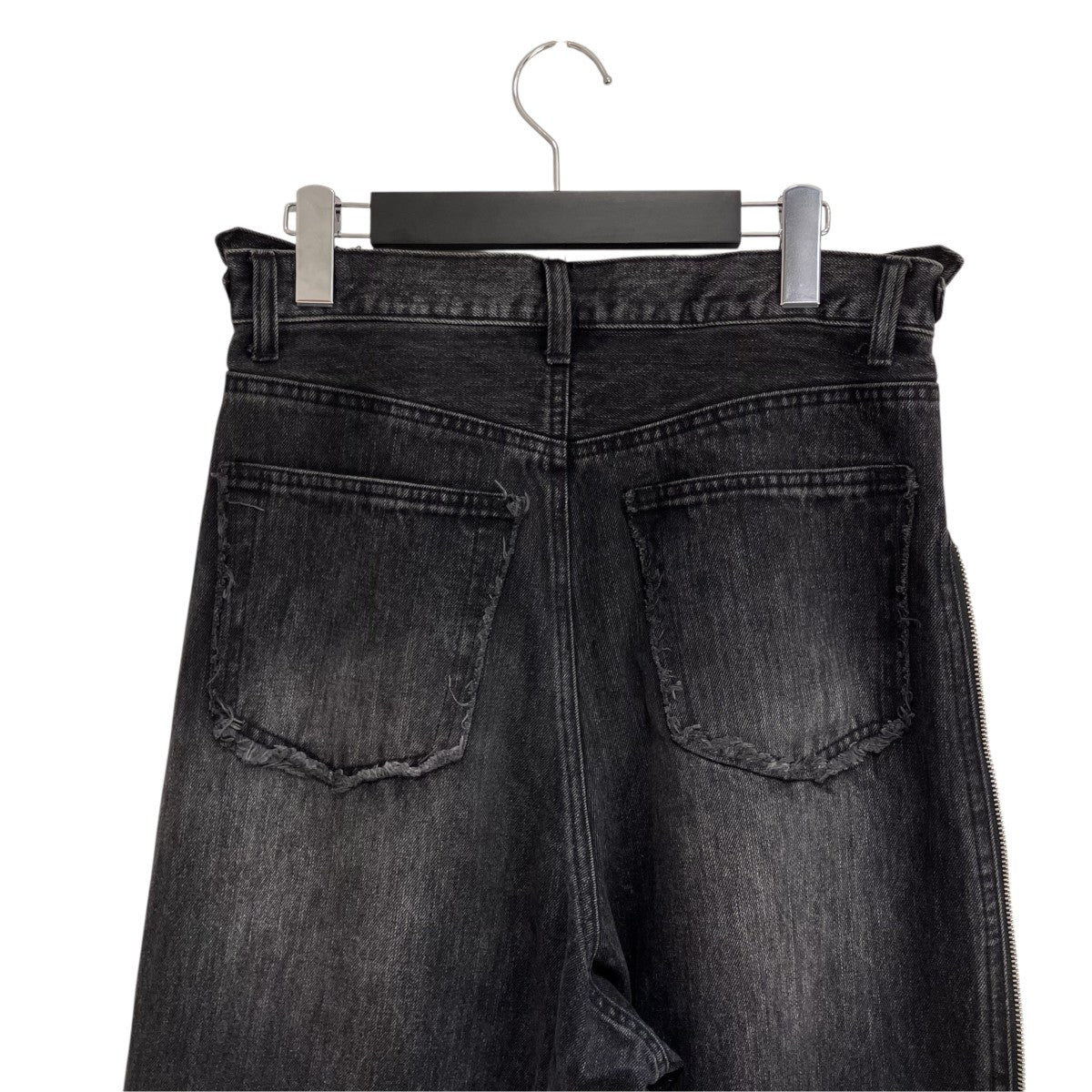 ZipDesign Buggy DenimPantsデニムパンツGRApt1162