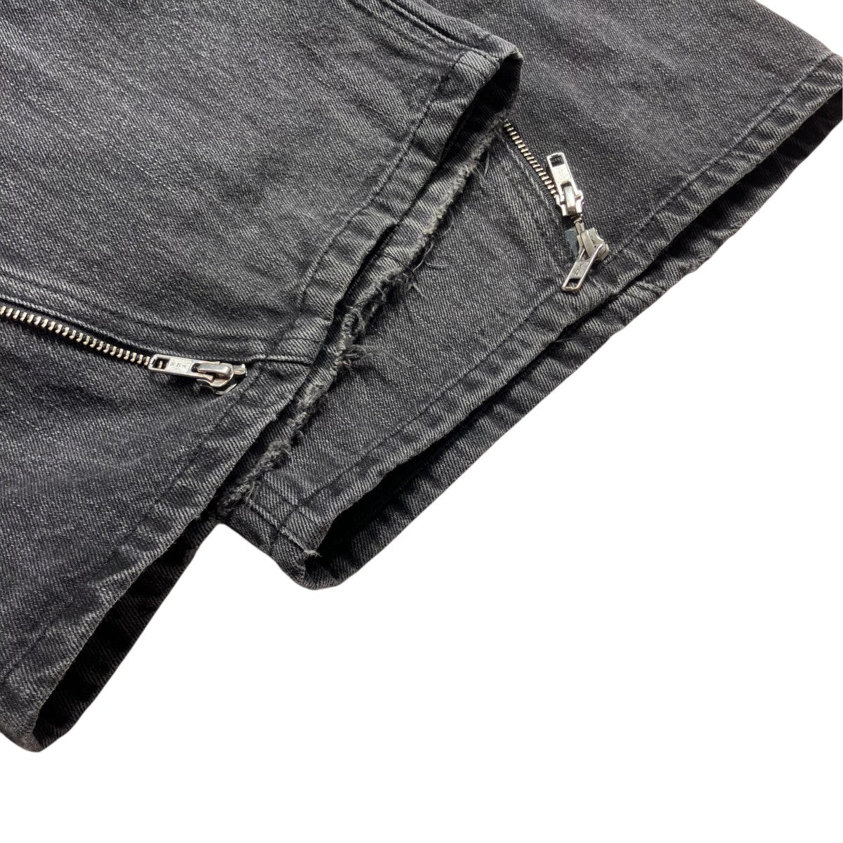 ZipDesign Buggy DenimPantsデニムパンツGRApt1162