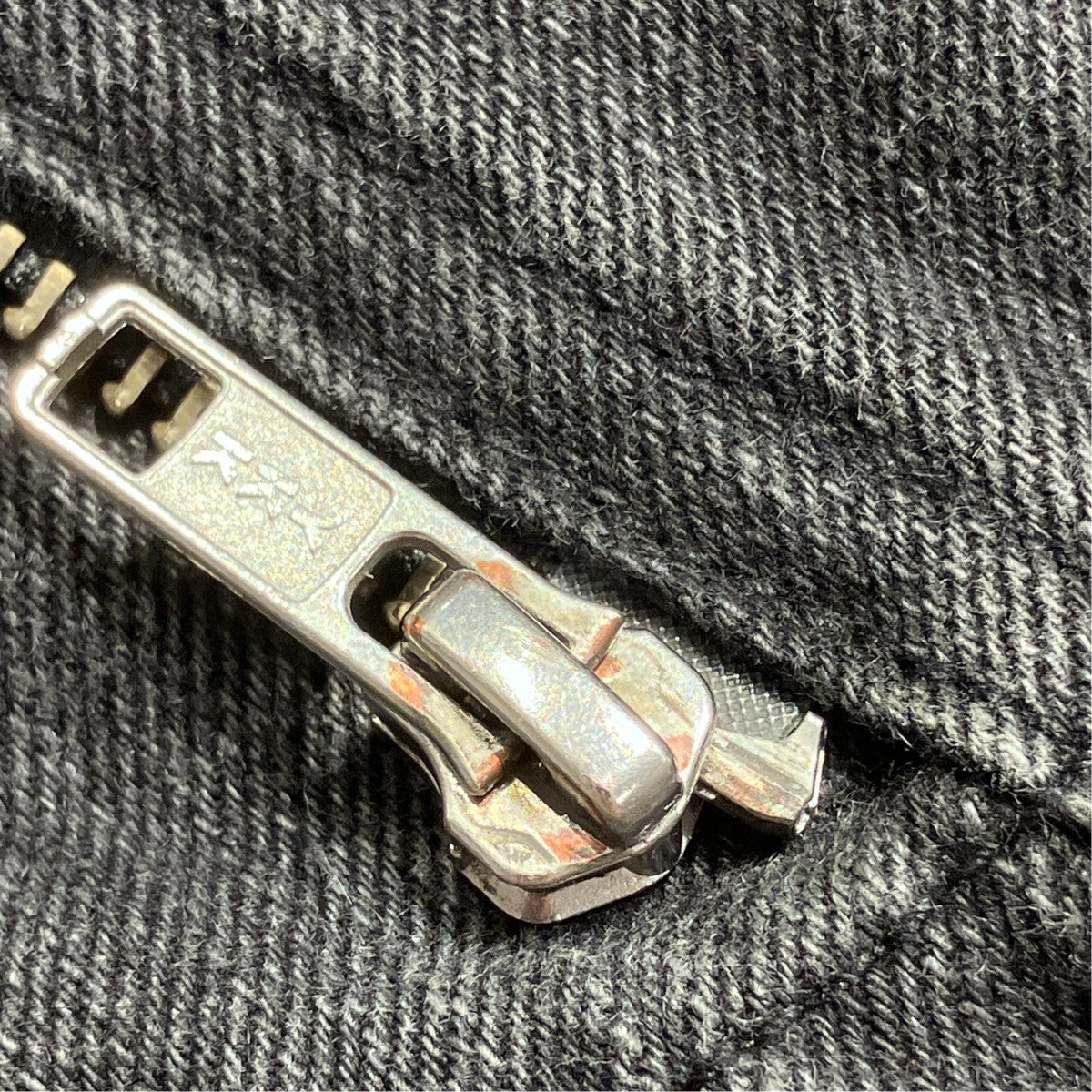 ZipDesign Buggy DenimPantsデニムパンツGRApt1162