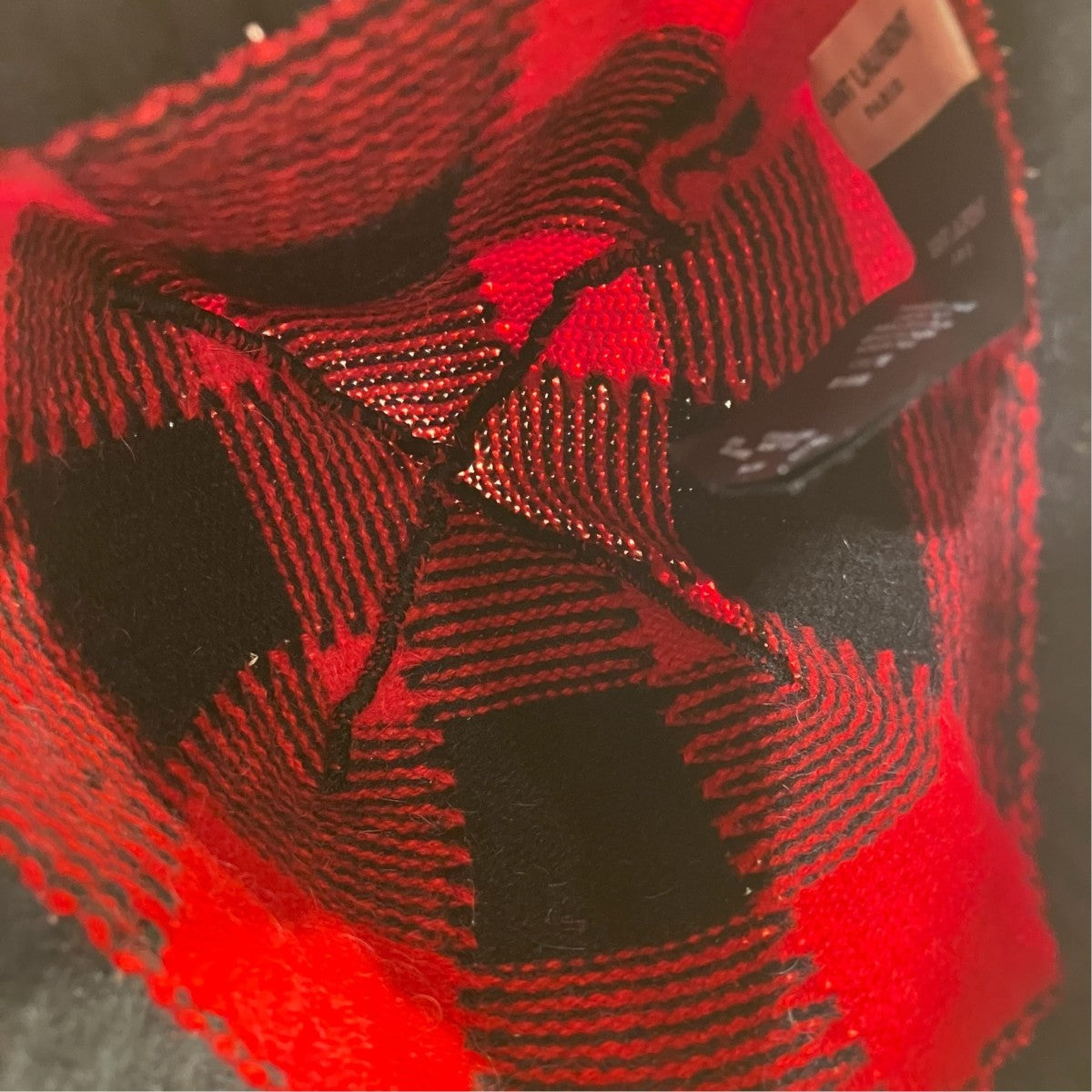 Saint Laurent Paris ニット帽361947 古着・中古-6枚目のアイテム画像