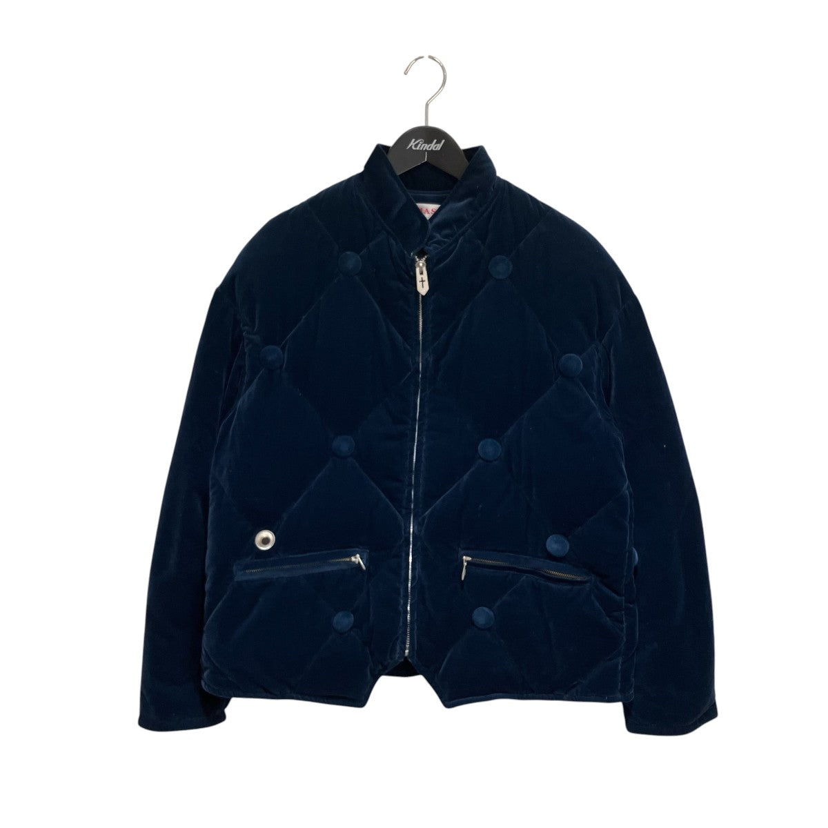 MASU 23AWvelvet sofa down blousonジャケットMMFW-BL0121Z 古着・中古-1枚目のアイテム画像