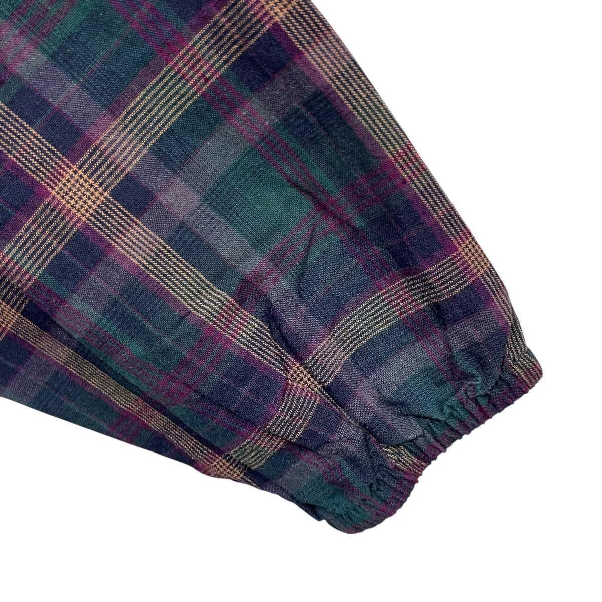 The DUFFER of ST．GEORGE MADRAS CHECK PULLOVER HOODIE SHIRTS長袖パーカー157255 SH692 古着・中古-4枚目のアイテム画像
