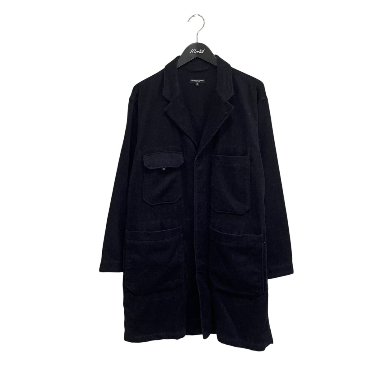Engineered Garments カシミアウール混ショップコート 古着・中古-1枚目のアイテム画像