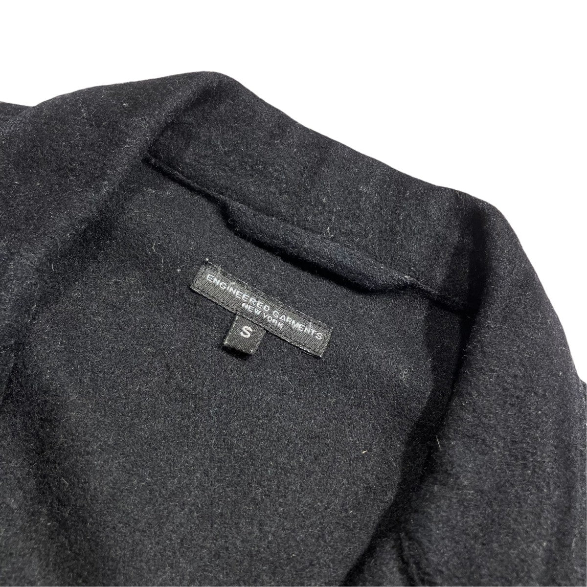 Engineered Garments カシミアウール混ショップコート 古着・中古-6枚目のアイテム画像
