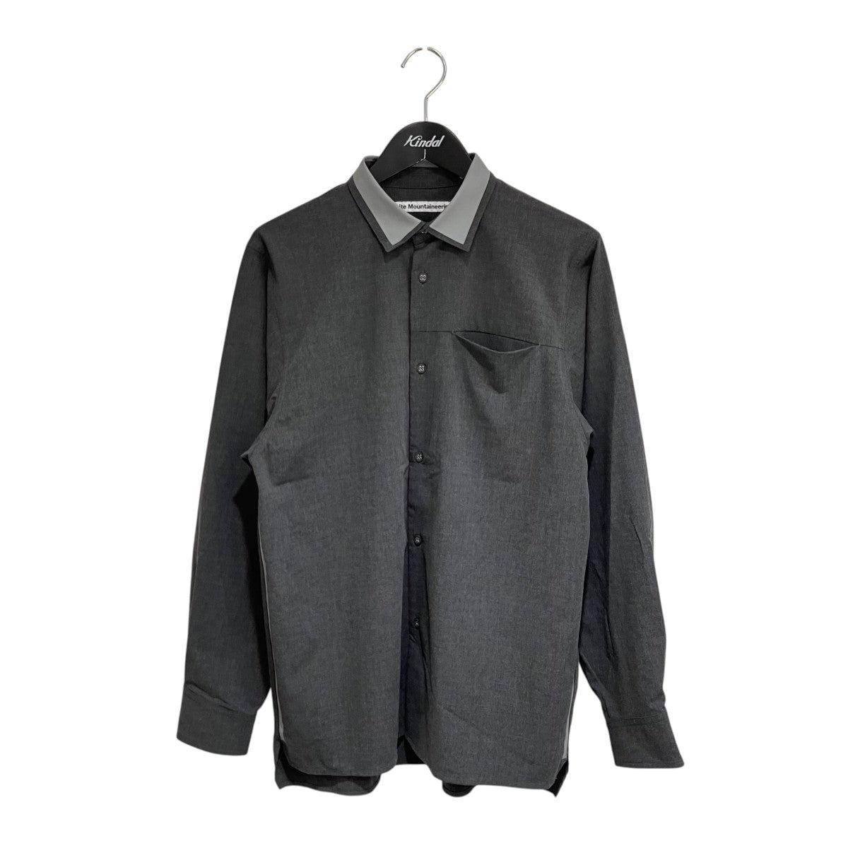 WHITE MOUNTAINEERING STRETCH BOX SILHOUETTE長袖シャツWM2671103 古着・中古-1枚目のアイテム画像