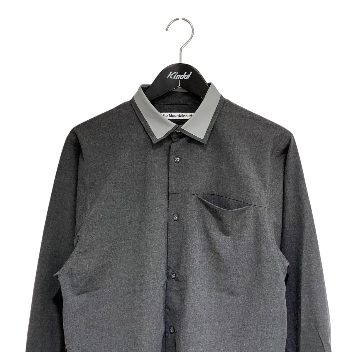 WHITE MOUNTAINEERING STRETCH BOX SILHOUETTE長袖シャツWM2671103 古着・中古-3枚目のアイテム画像
