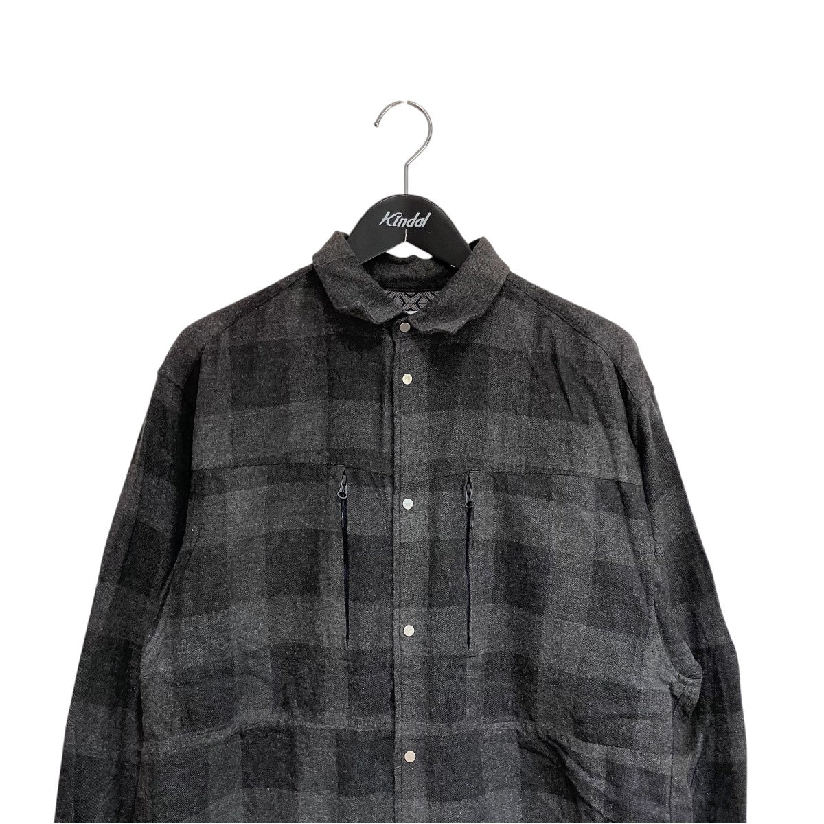 WHITE MOUNTAINEERING GUSSET SLEEVE SHIRT BLOUSONシャツジャケットWM2573103 古着・中古-3枚目のアイテム画像
