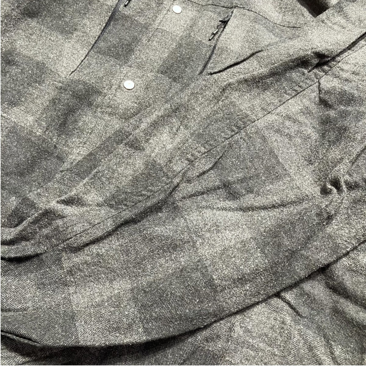 WHITE MOUNTAINEERING GUSSET SLEEVE SHIRT BLOUSONシャツジャケットWM2573103 古着・中古-5枚目のアイテム画像