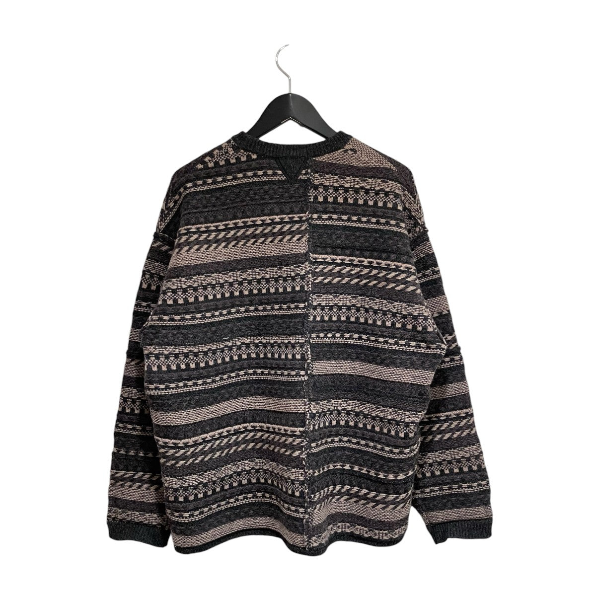 WHITE MOUNTAINEERING 25AWFAIR ISLE ZIP KNIT PULLOVERニットWM2573606 古着・中古-2枚目のアイテム画像