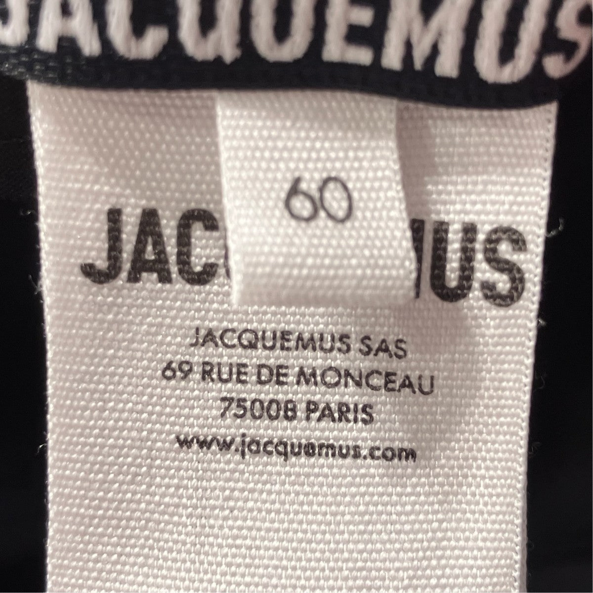 JACQUEMUS LA CASQUETTE OVALIEキャップ546AC667-3738-990 古着・中古-8枚目のアイテム画像