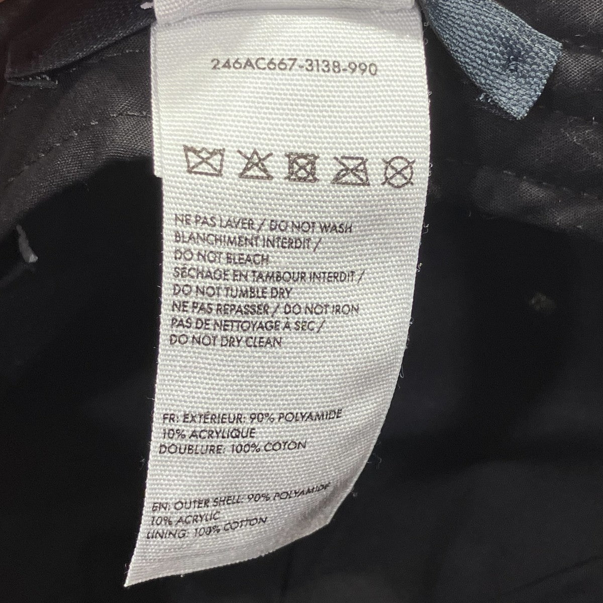 JACQUEMUS LA CASQUETTE OVALIEキャップ546AC667-3738-990 古着・中古-9枚目のアイテム画像