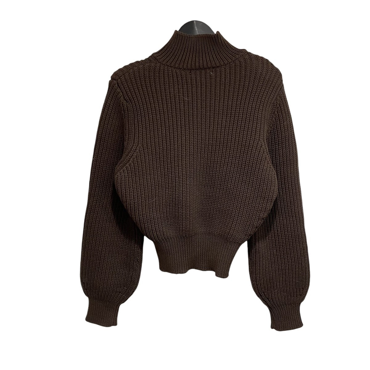 23AWPadded square knit長袖セーター460GAL70-0230