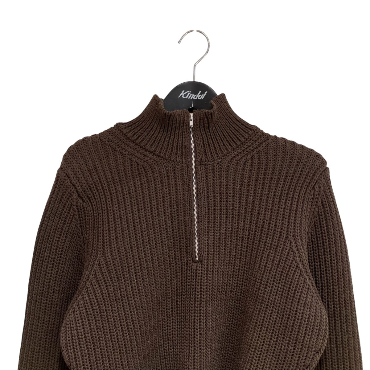 23AWPadded square knit長袖セーター460GAL70-0230