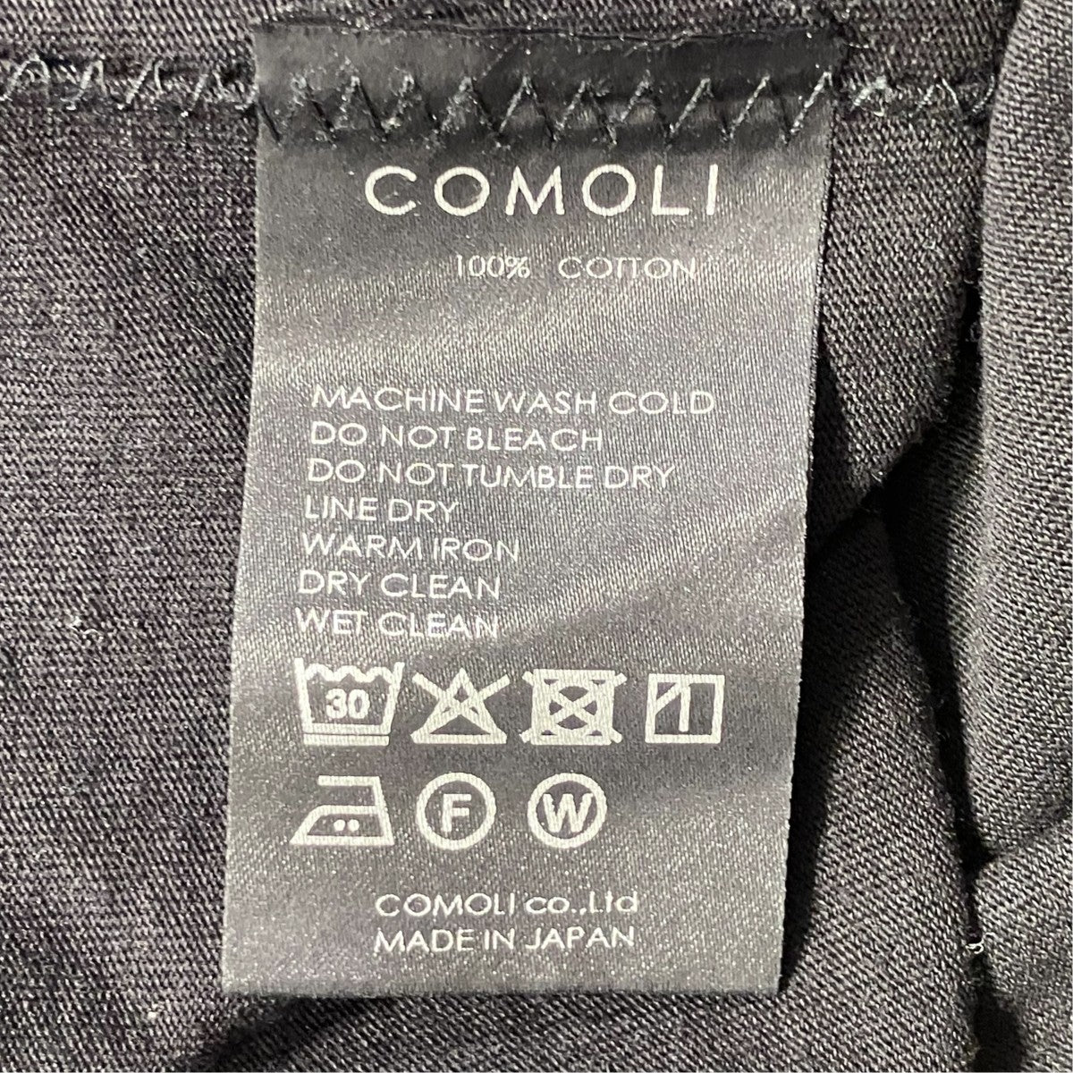 25SSコットンジャージ長袖TシャツB01-05009