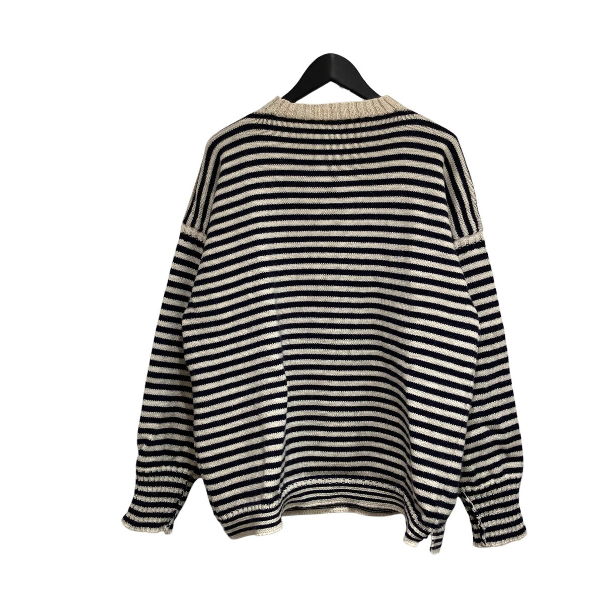 TRADITIONAL GUERNSEY SWEATERボーダーニット