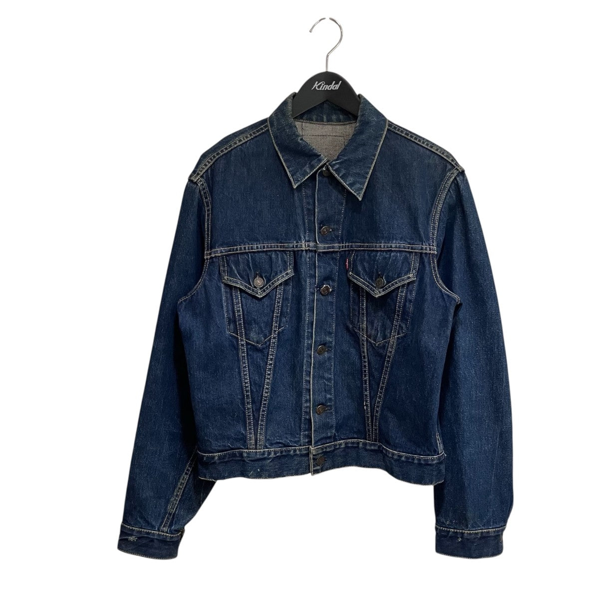 60’S 557 BIG E ボタン裏D刻印 均等デニムジャケット