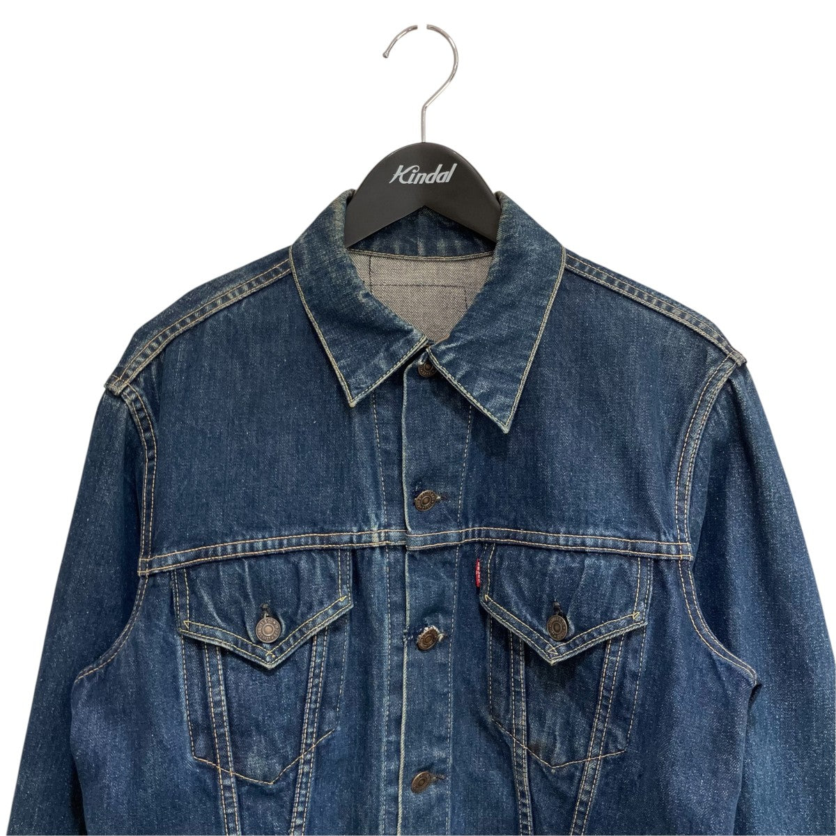 60’S 557 BIG E ボタン裏D刻印 均等デニムジャケット