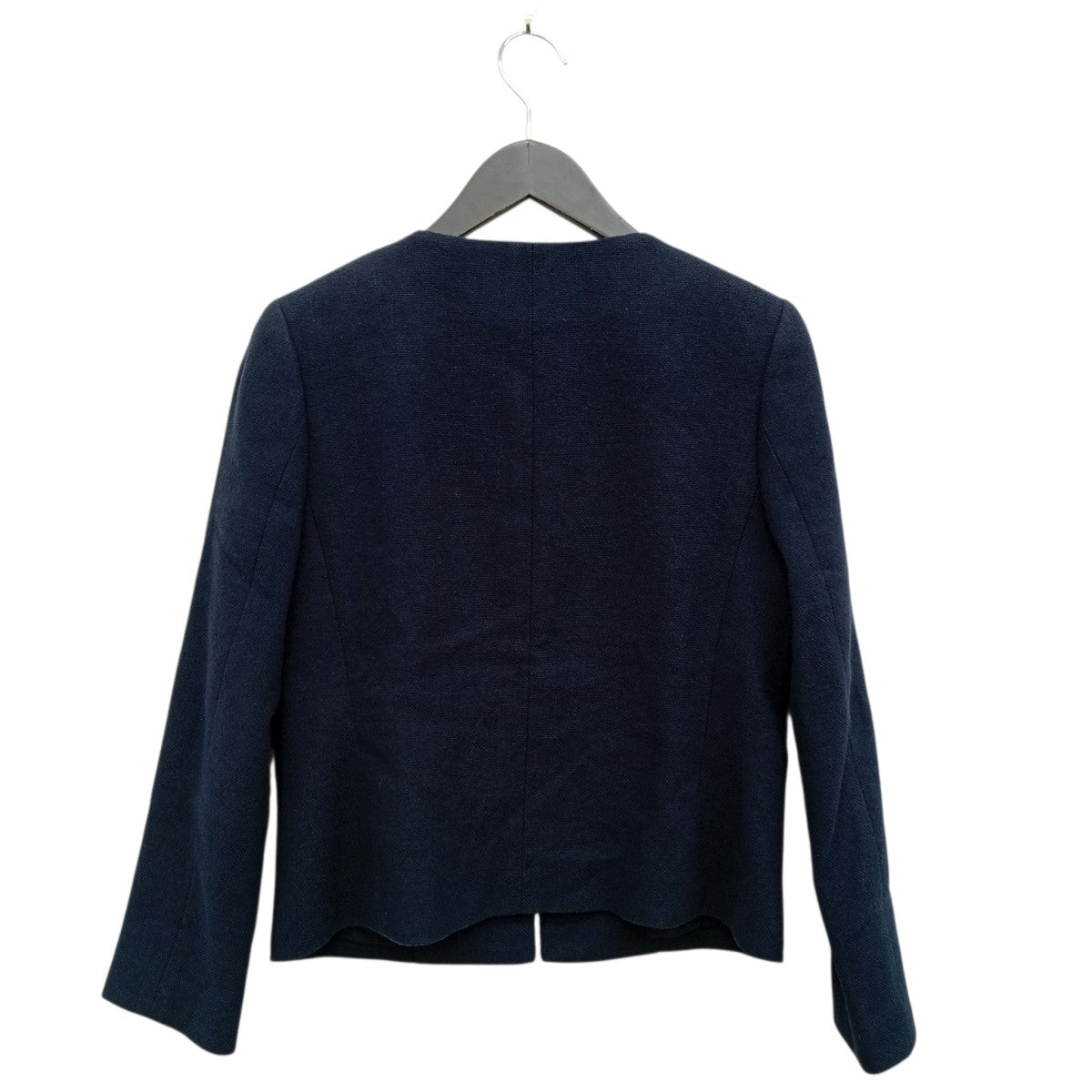 Aquascutum ノーカラージャケット5007204070-39 古着・中古-2枚目のアイテム画像