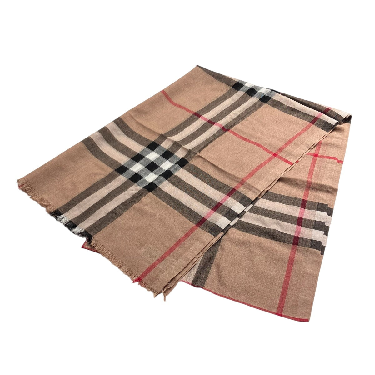BURBERRY チェックストール3743232 古着・中古-1枚目のアイテム画像