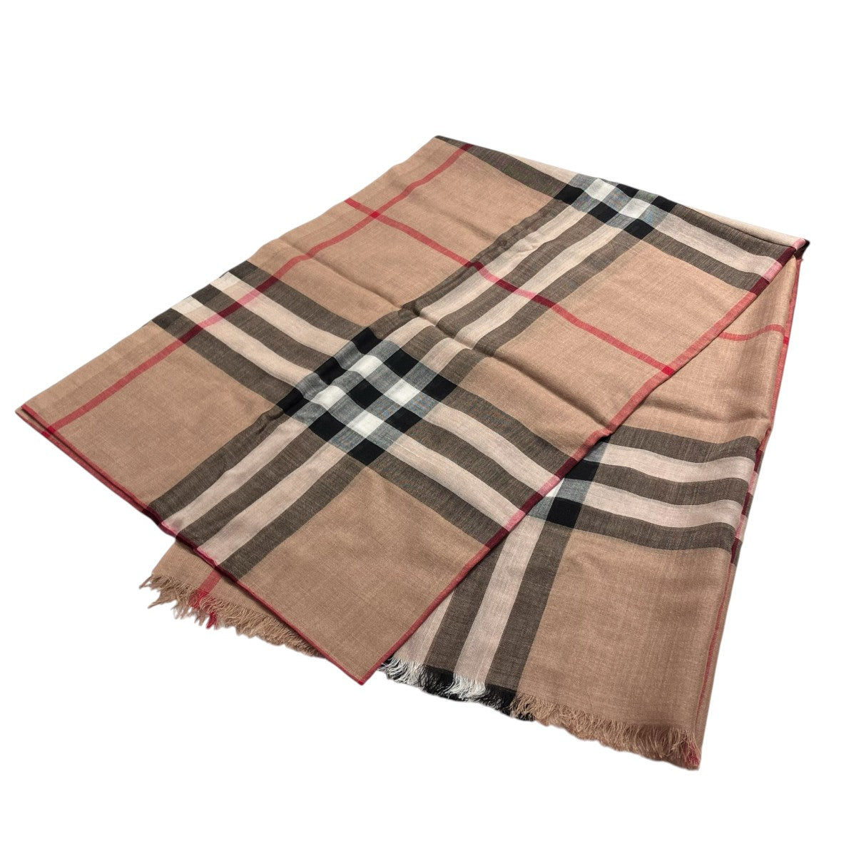 BURBERRY チェックストール3743232 古着・中古-2枚目のアイテム画像