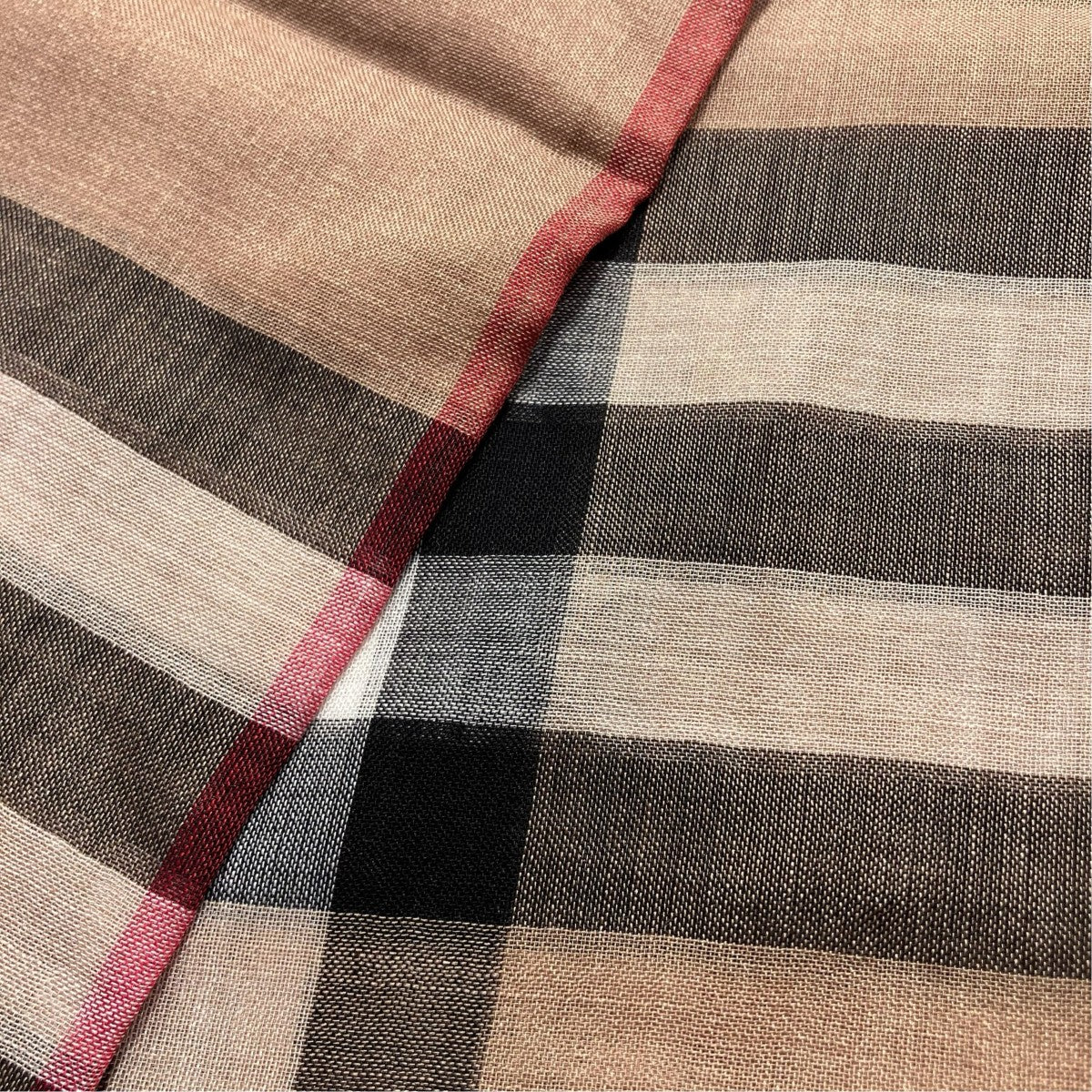 BURBERRY チェックストール3743232 古着・中古-3枚目のアイテム画像