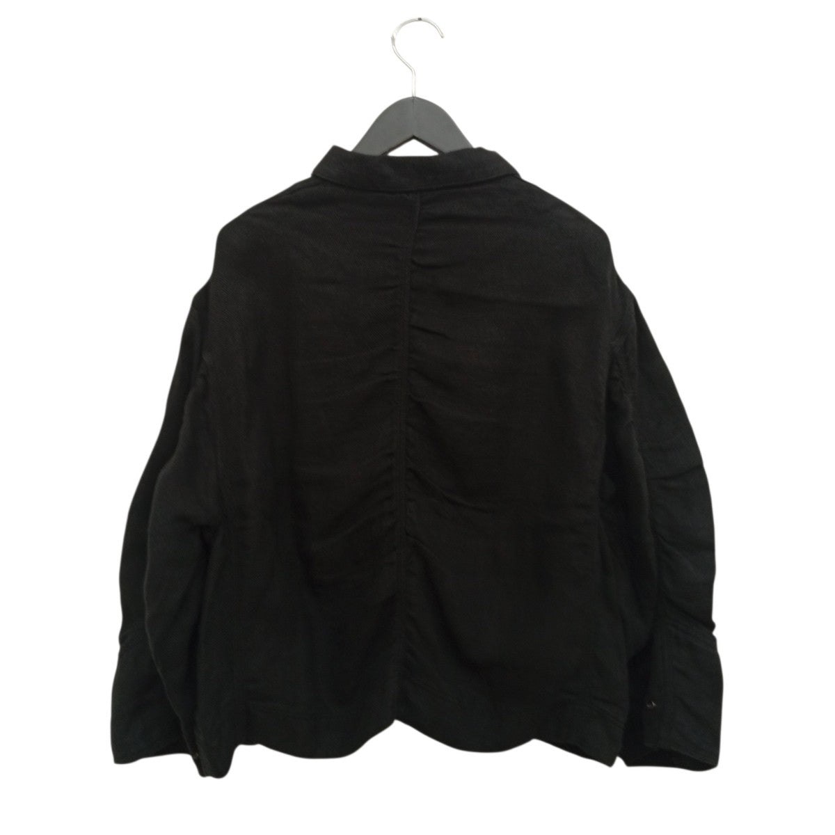 maturely Linen coverallシャツジャケット13-18-0176-452 古着・中古-2枚目のアイテム画像