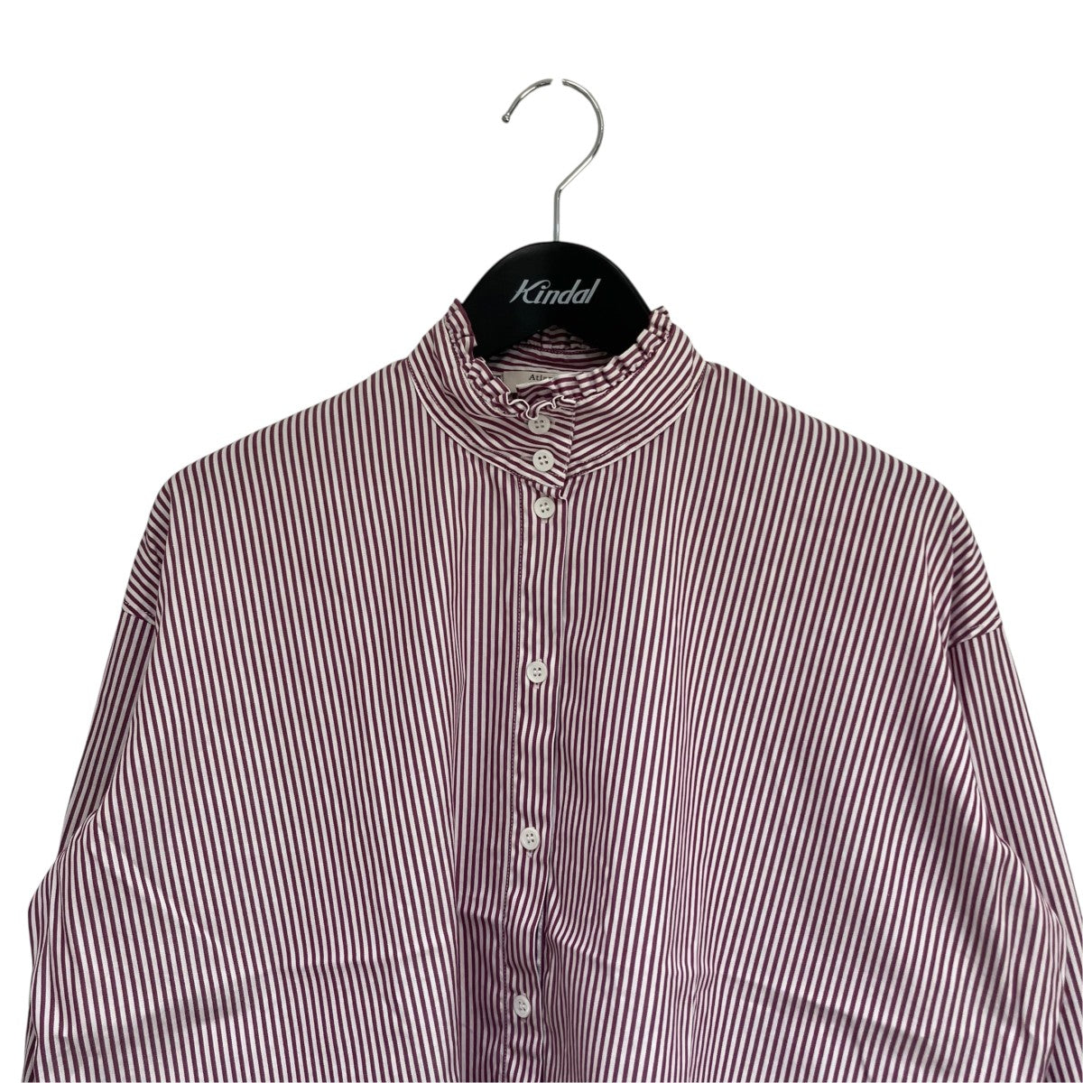 Atlantique Ascoli 長袖ブラウス2-0BV7-8-POP 古着・中古-3枚目のアイテム画像