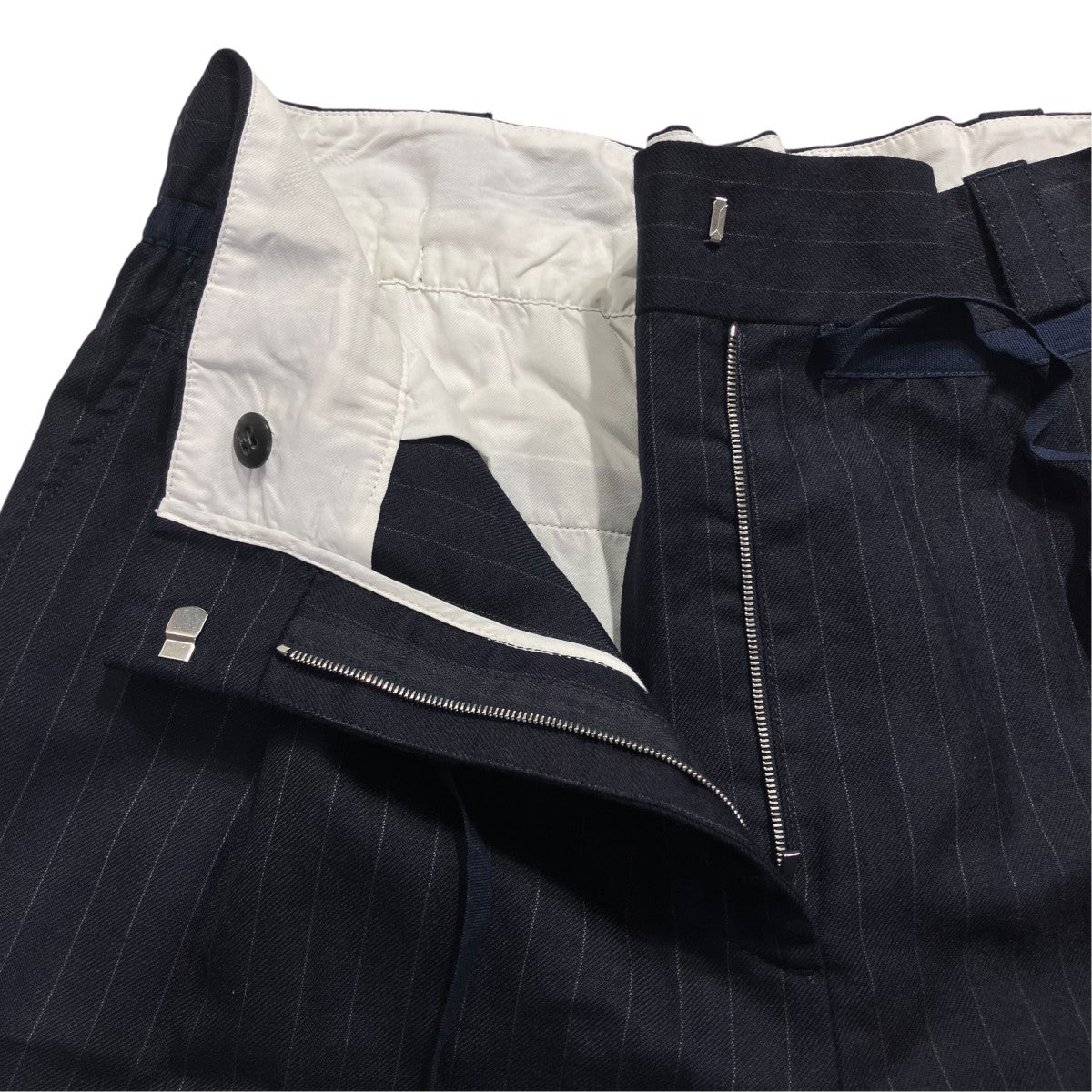 ACNE STUDIOS ストライプスラックス10Y173 古着・中古-5枚目のアイテム画像