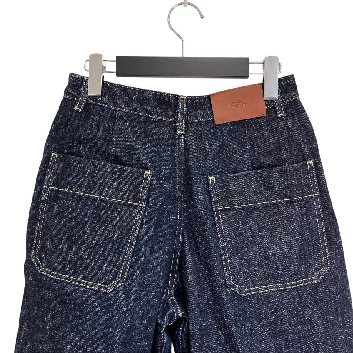 STUDIO NICHOLSON PYAD SELVEDGE DENIMデニムパンツSNM-029 古着・中古-4枚目のアイテム画像