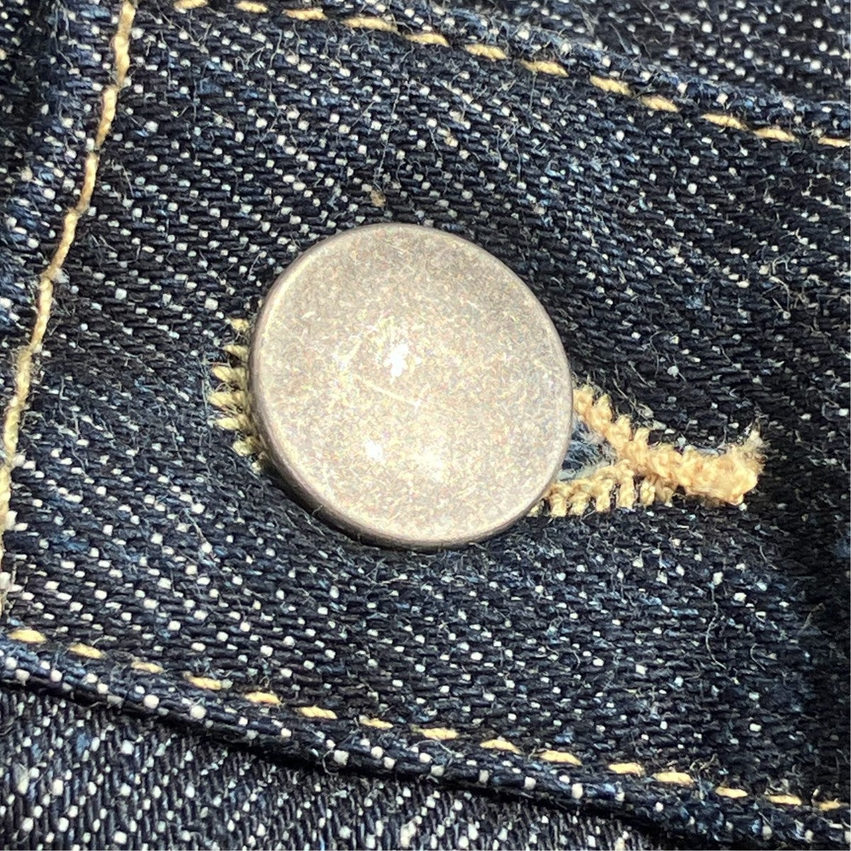 STUDIO NICHOLSON PYAD SELVEDGE DENIMデニムパンツSNM-029 古着・中古-8枚目のアイテム画像