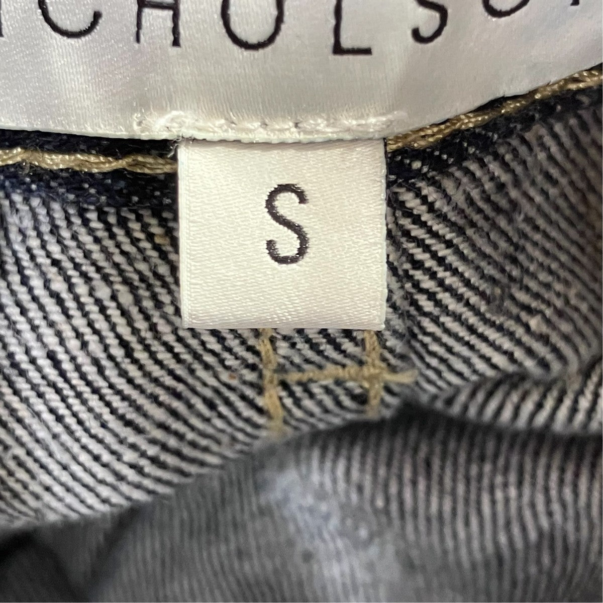 STUDIO NICHOLSON PYAD SELVEDGE DENIMデニムパンツSNM-029 古着・中古-9枚目のアイテム画像