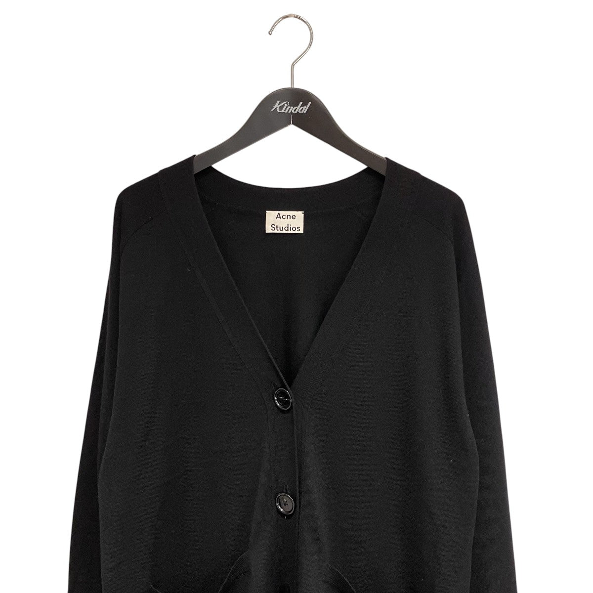 ACNE STUDIOS Oversized WoolニットカーディガンFN-WN-KNIT000127 古着・中古-3枚目のアイテム画像