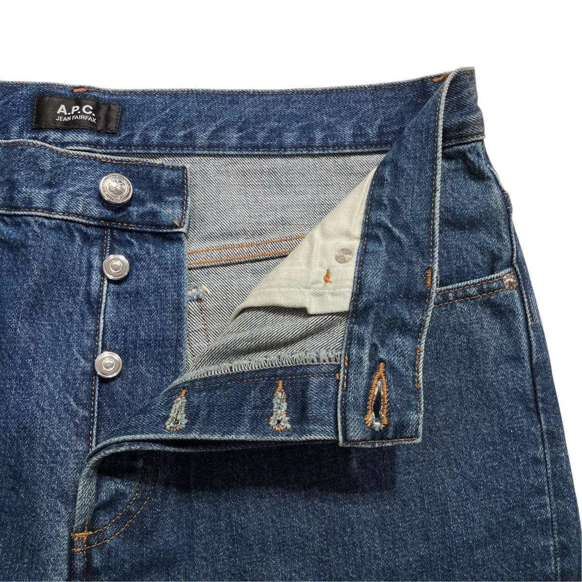 A．P．C． JEAN FAIRFAXデニムパンツ 古着・中古-5枚目のアイテム画像