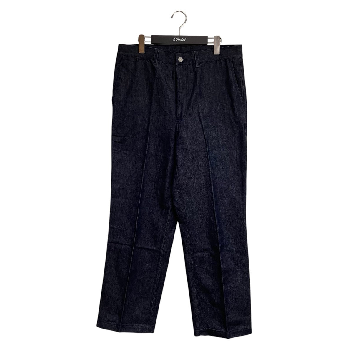 JOHN SMEDLEY コットンシルクデニムトラウザーデニムパンツL0356 FP261 古着・中古-1枚目のアイテム画像