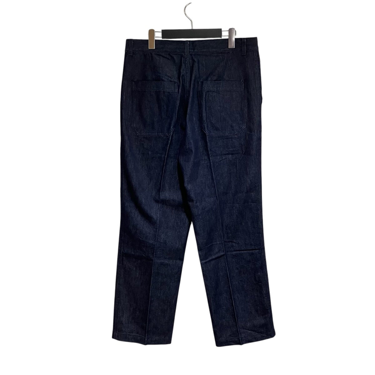 JOHN SMEDLEY コットンシルクデニムトラウザーデニムパンツL0356 FP261 古着・中古-2枚目のアイテム画像