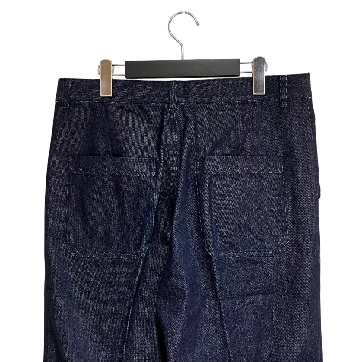 JOHN SMEDLEY コットンシルクデニムトラウザーデニムパンツL0356 FP261 古着・中古-4枚目のアイテム画像