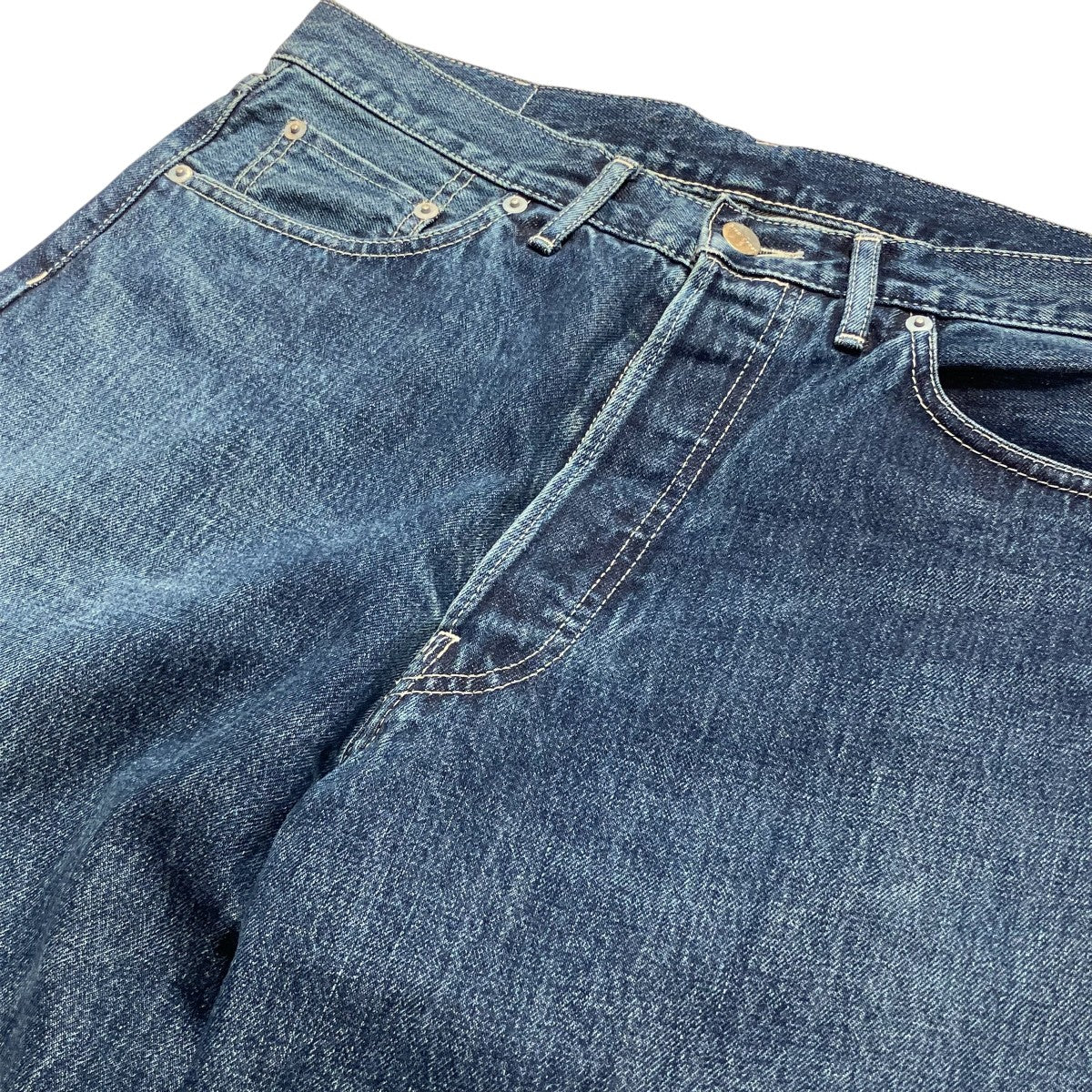 Selvage Denim Five Pocket Wide StraightデニムパンツGU253-40059DB