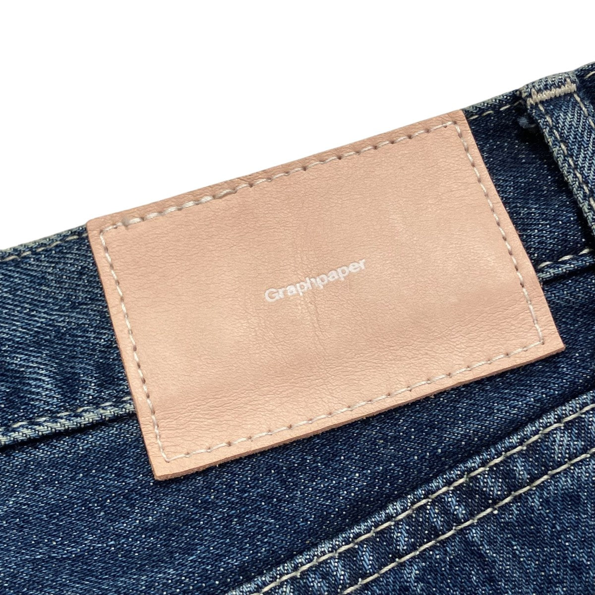 Selvage Denim Five Pocket Wide StraightデニムパンツGU253-40059DB