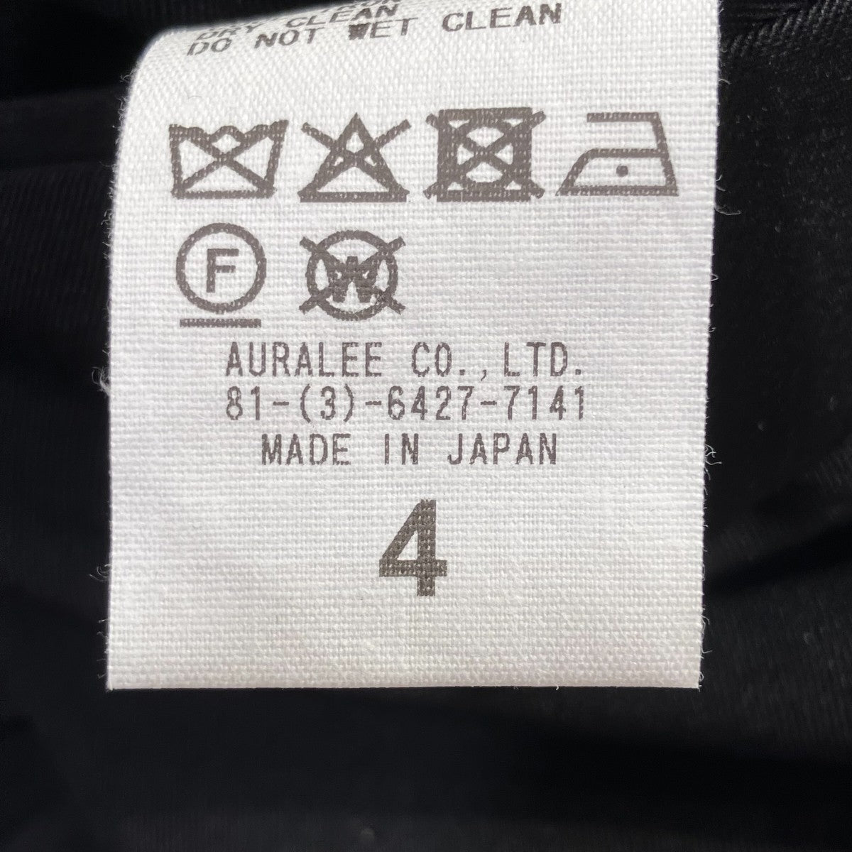 25AWLIGHT WOOL MAX GABARDINE TWO-TUCKスラックスA25AP03MG