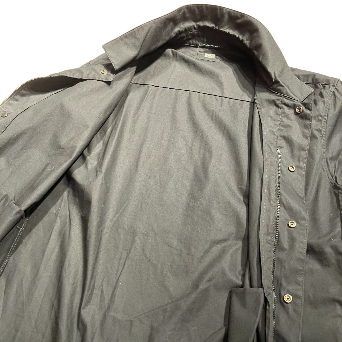 Zipped Gabardineシャツ16CLSH023A-006472A