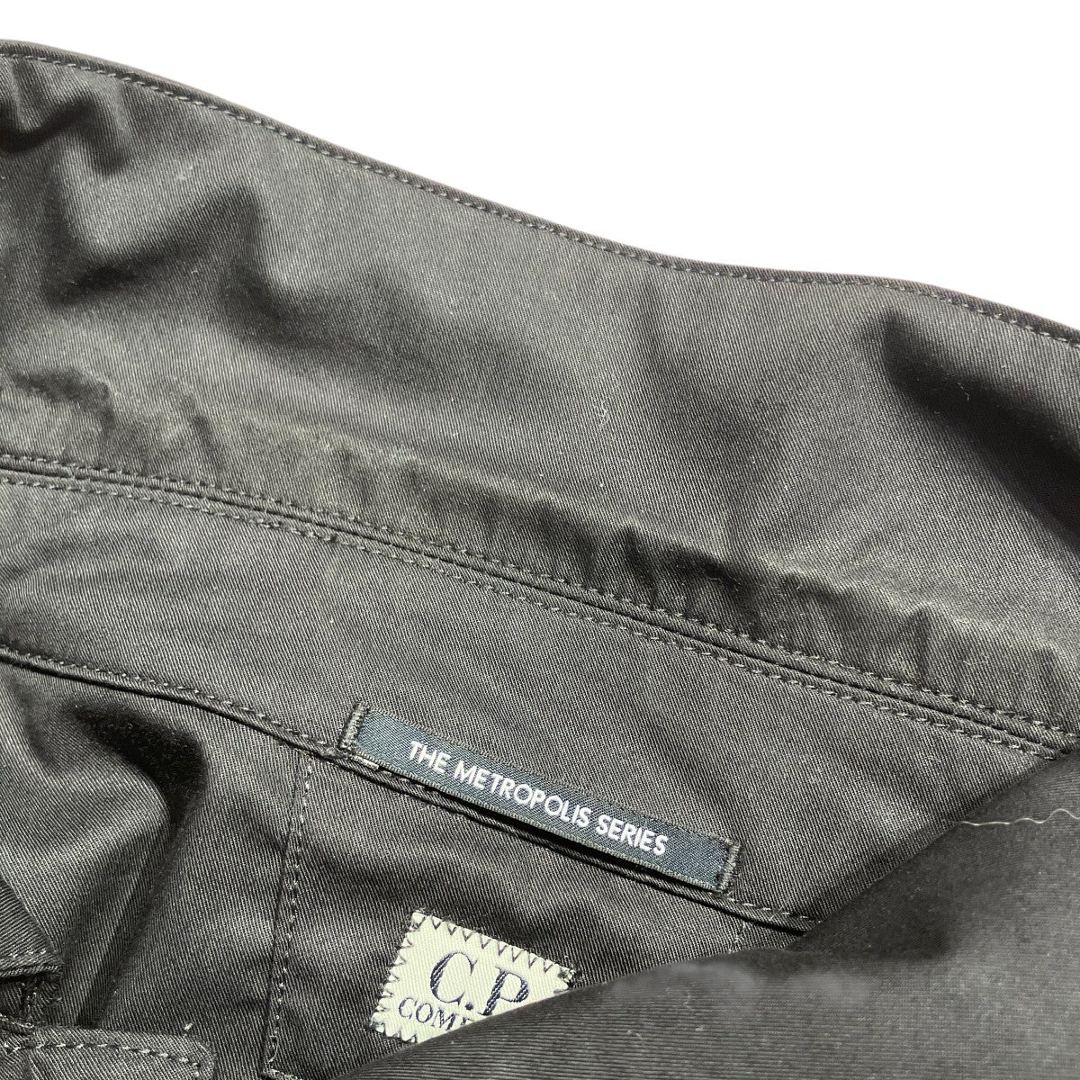 Zipped Gabardineシャツ16CLSH023A-006472A