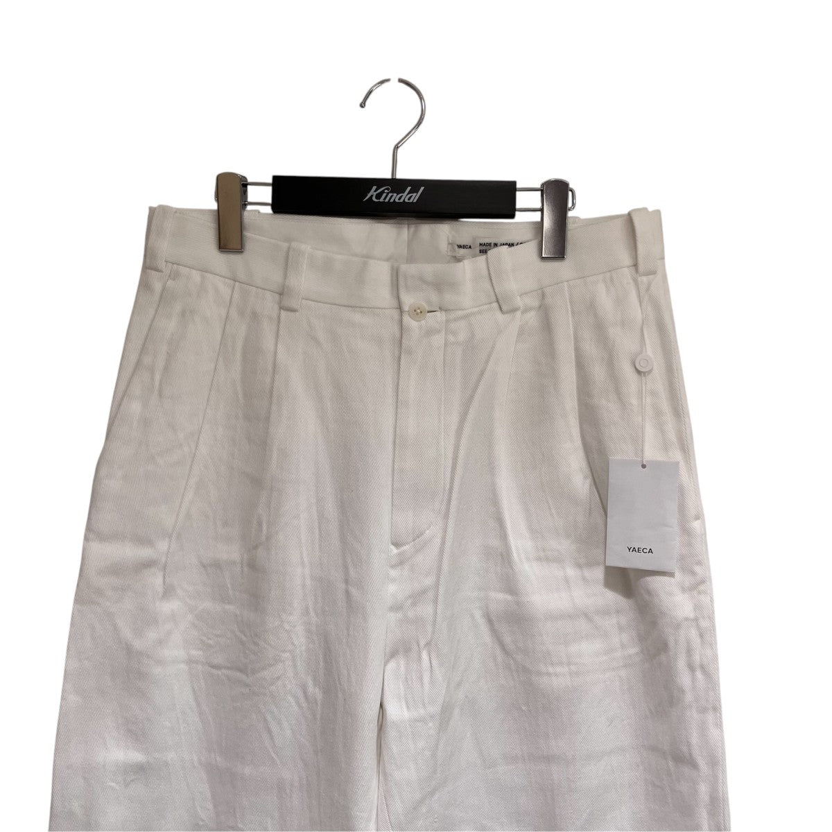 YAECA CHINO - TWO TUCK STRAIGHTデニムパンツ15061602 古着・中古-3枚目のアイテム画像