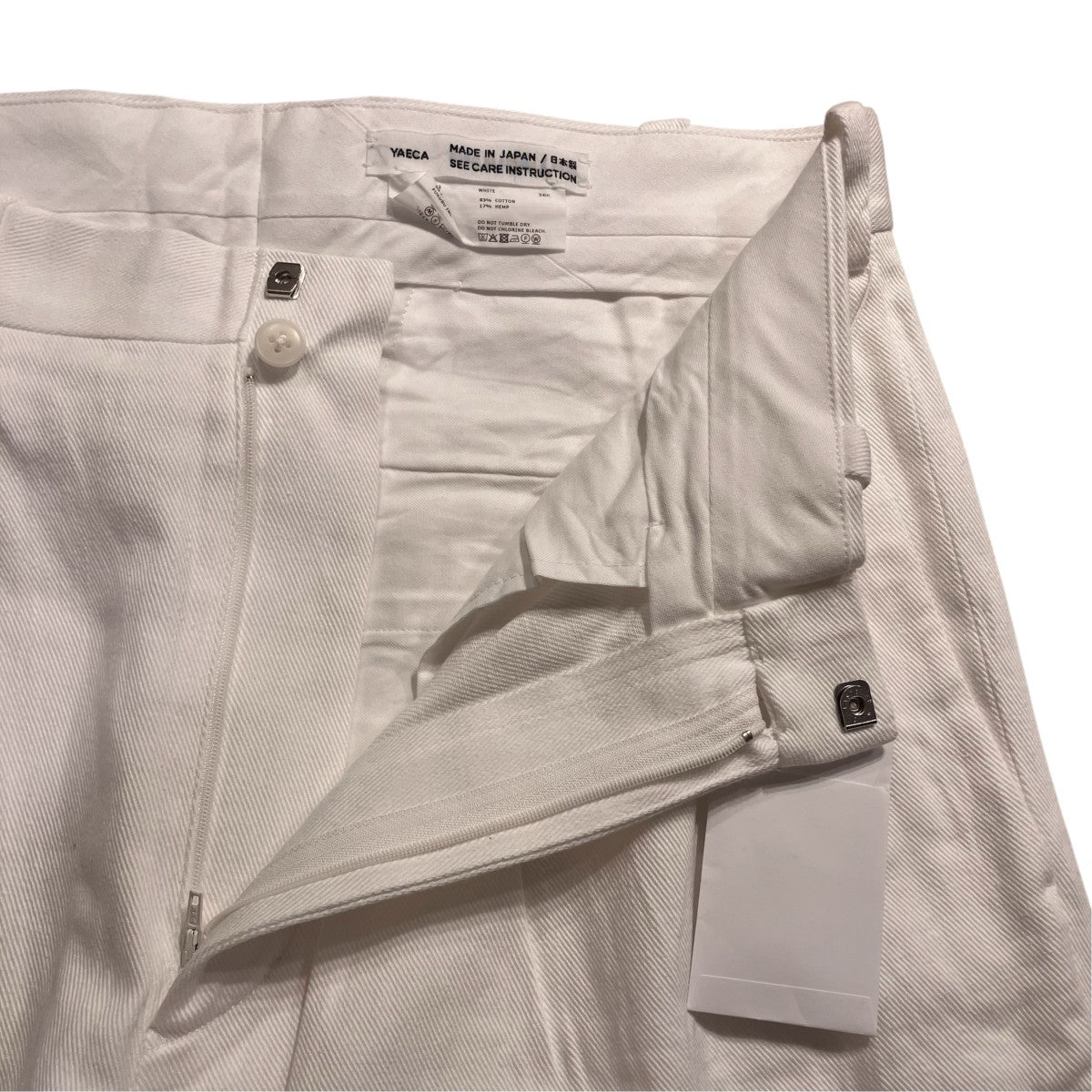 YAECA CHINO - TWO TUCK STRAIGHTデニムパンツ15061602 古着・中古-5枚目のアイテム画像