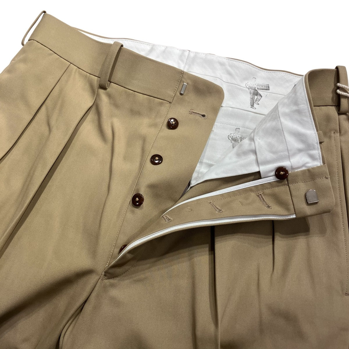 MAATEE＆SONS 24SSCHINO 2パンツMT4103-0217B 古着・中古-4枚目のアイテム画像