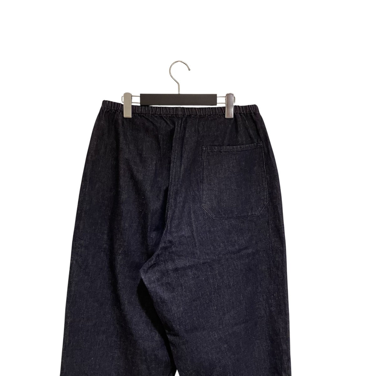 25SSネイビーデニム テーパードパンツB01-03013