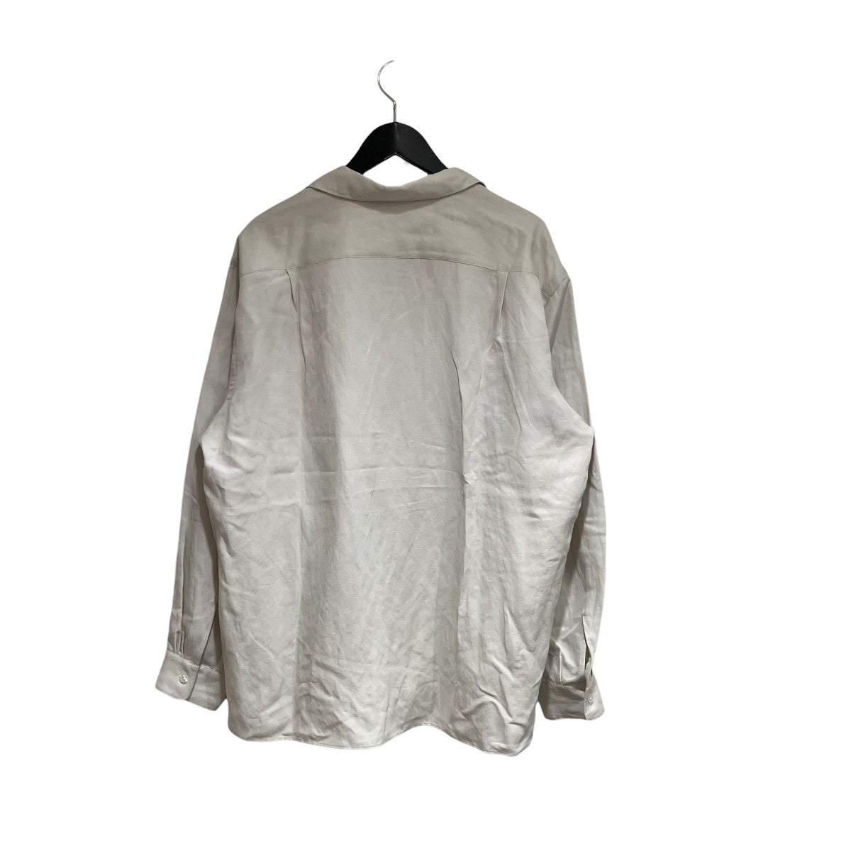 Style1 Silk Linen Open Collar L Sシャツ25SAP-02-05H